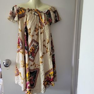 NWT women's flower print dress